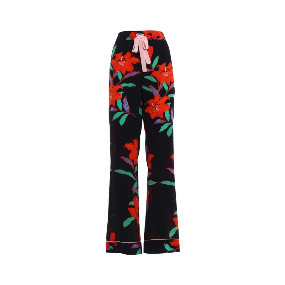 DIANE VON FURSTENBERG Wide Leg Pajama Pant